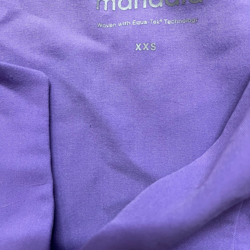 Mandala Jogger Scrub Set Lavender